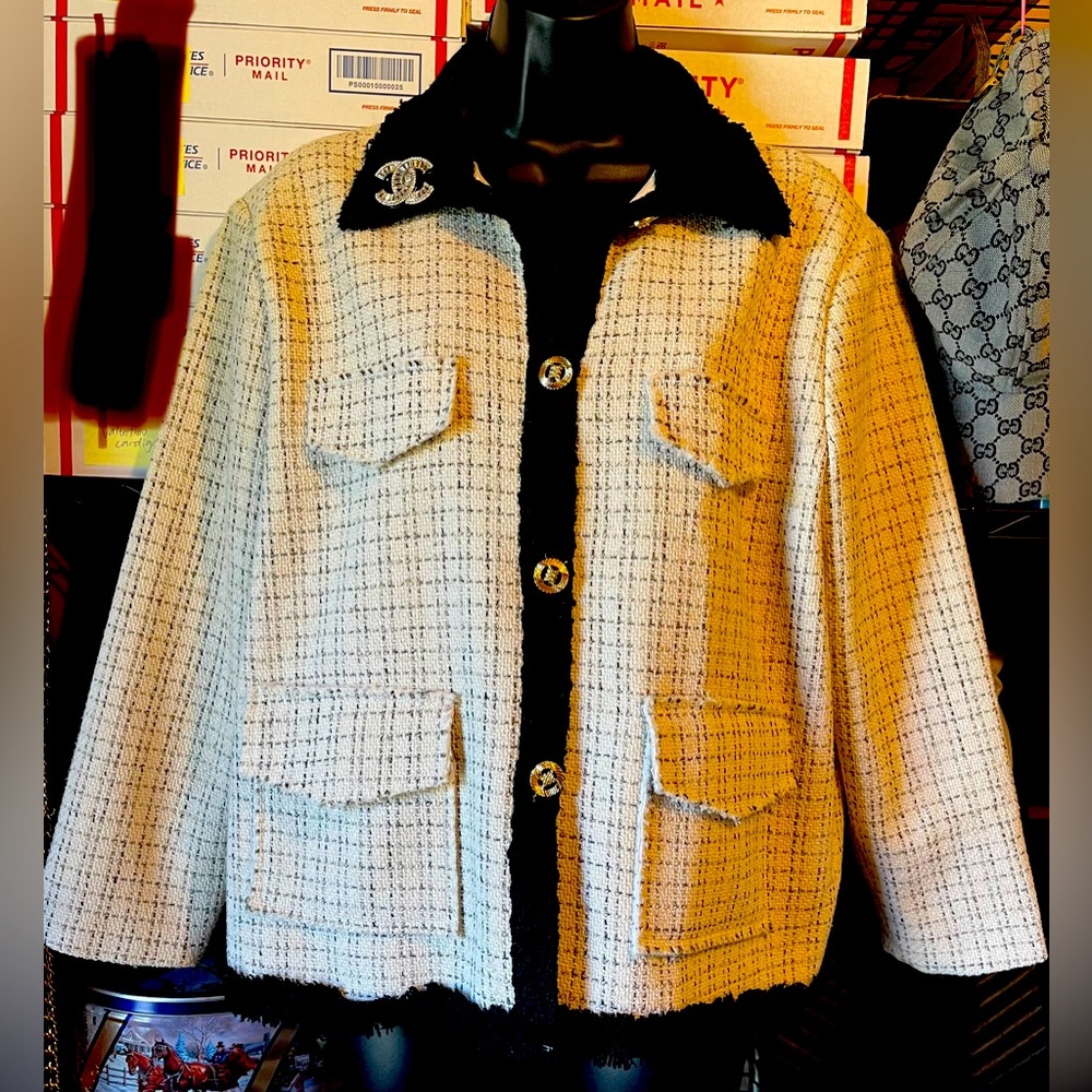 TWEED BLAZER